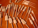 Dieppe Bone Pin Pieces